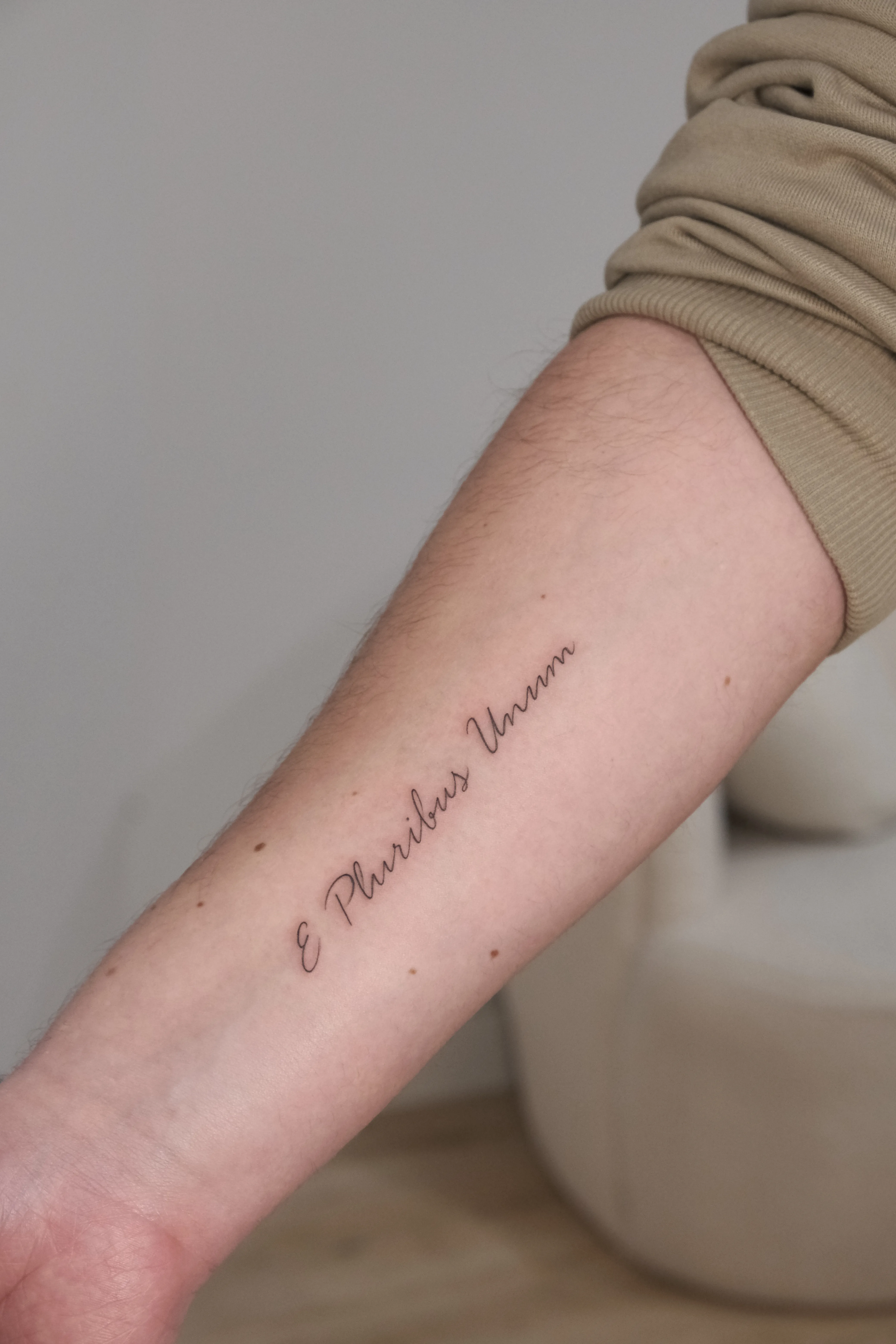 Script tattoo
